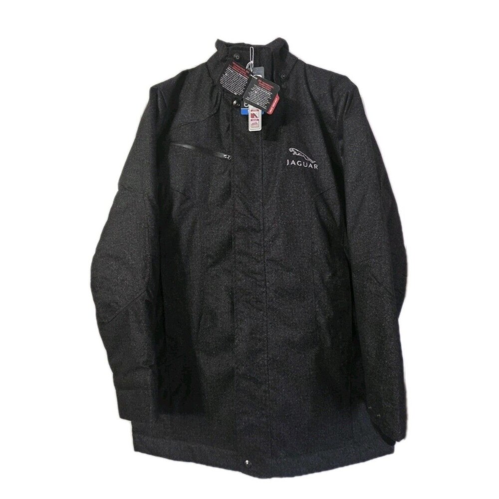 North End Sport JAGUAR! Mens L Gray Enroute Insulated Jacket Heat Reflect 88684